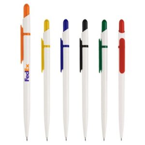 Bolígrafos de plastico personalizados y economicas en algarin