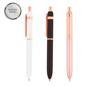 Bolígrafos metalicos personalizados con marcas en cdmx