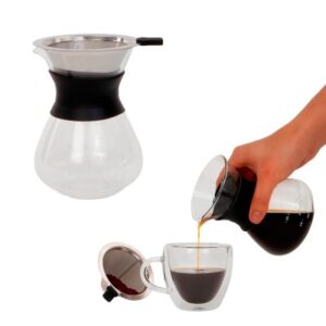 CAFETERA YUNAN MOD. 03-HO 186 TRANSPARENTE