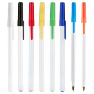 Boligrafos de plastico publicitarias precio y en algarin