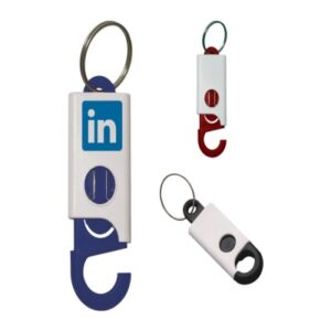 Llaveros metalicos promocionales para publicidad