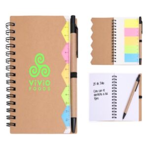 LIBRETA ECOLÓGICA A6 CON BOLÍGRAFO TAMAYA A3231 Mod. 02-A3231