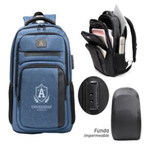 MOCHILA BACKPACK PORTA LAPTOP SEÚL A3243 Mod. 02-A3243
